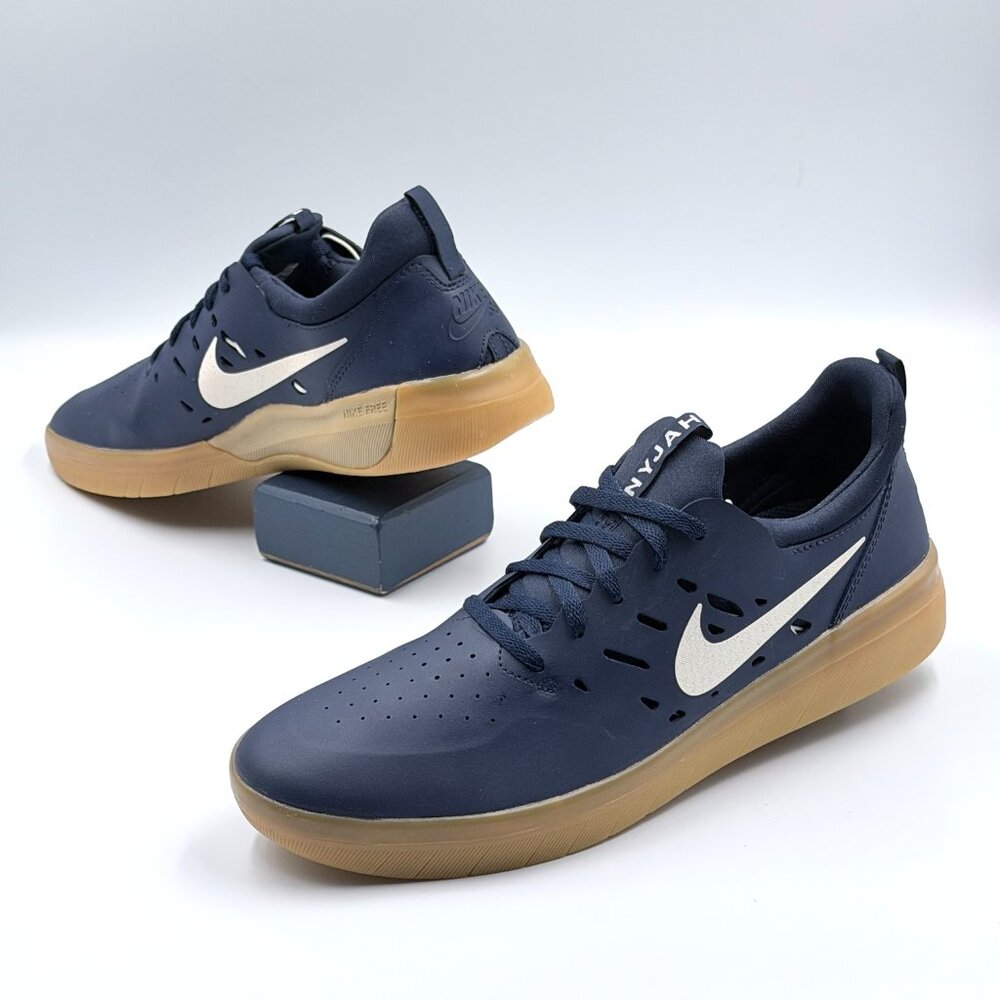 Nike Nyjah Free SB 'Midnight Navy' - Picture 6 of 8